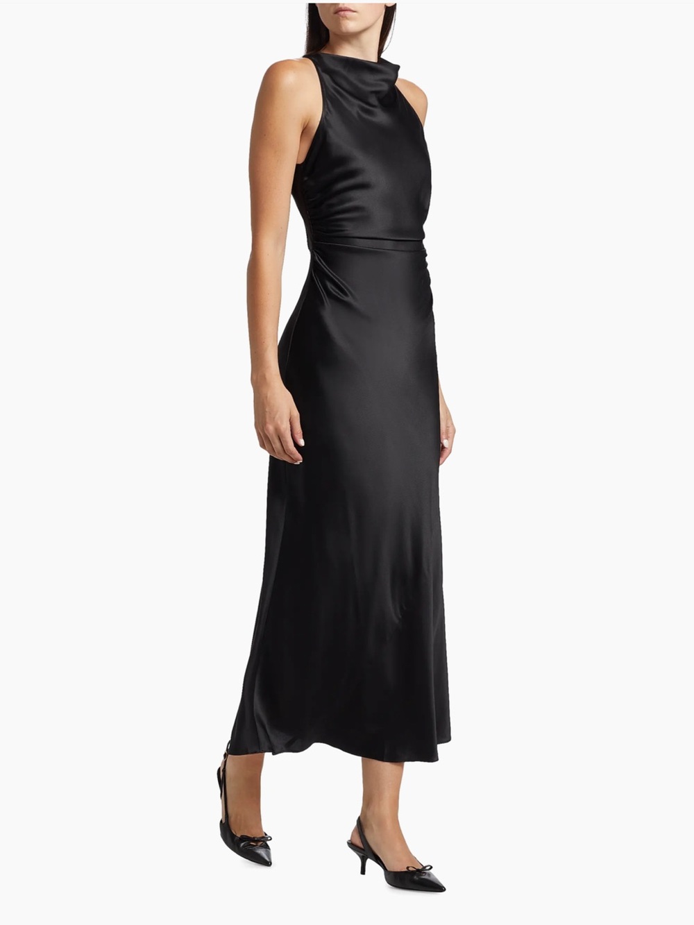 Reformation Casette 100% Silk Maxi Dress